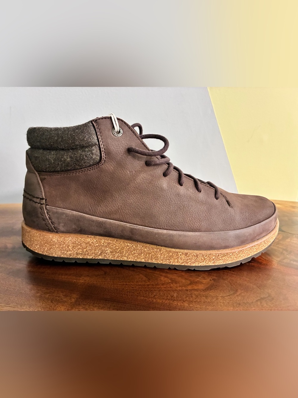 Birkenstock Honnef High Nubuck Leather Boot, Roast color, EU 44, US M 11, NWT